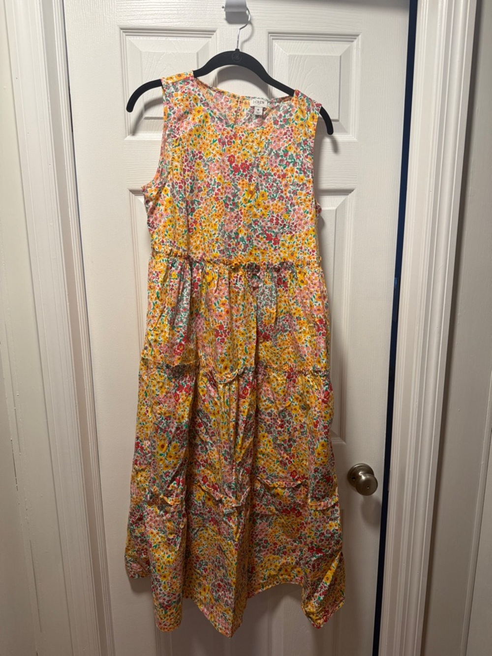 J. Crew floral dress, EUC, 8 - Picture 2 of 8